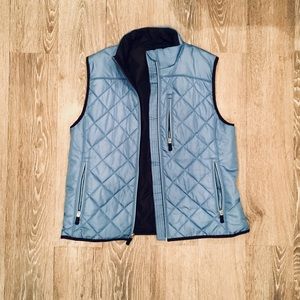 Blue Lands End Vest